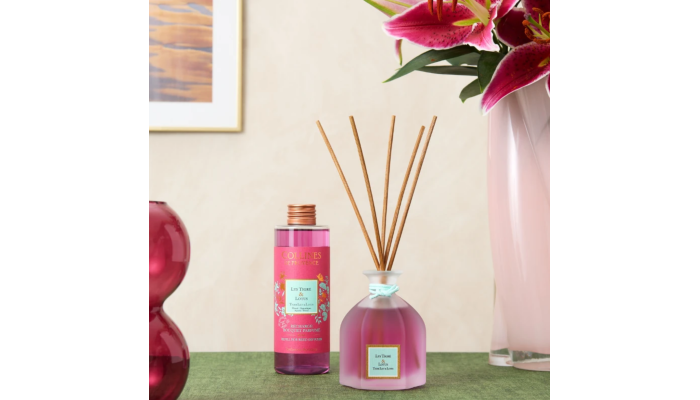DUOS PARFUMÉS - Bouquet parfumé Lys tigré & Lotus – Élégance Fleurie et Aquatique
