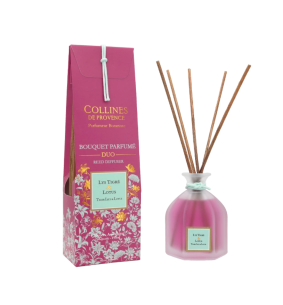DUOS PARFUMÉS - Bouquet parfumé Lys tigré & Lotus – Élégance Fleurie et Aquatique