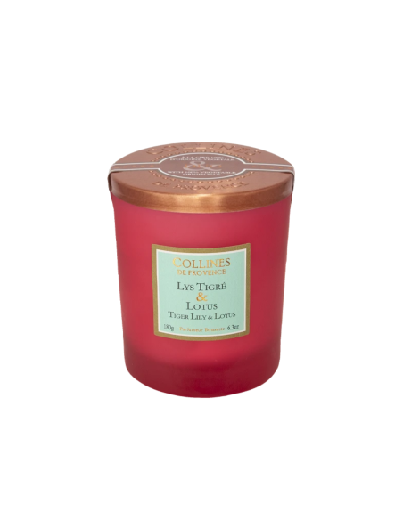 DUOS PARFUMÉS - Bougie Lys Tigré & Lotus – Élégance Florale et Aquatique