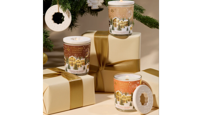 Bougie Parfumée Noël Croquant aux amandes –...