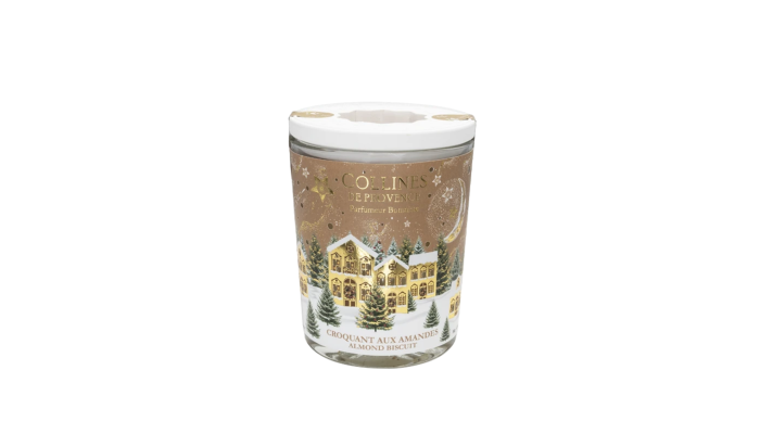 Bougie Parfumée Noël Croquant aux amandes –...