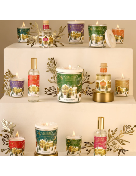 Parfum d'intérieur Noël Amande Litchi – Collines de Provence