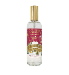 Parfum d'intérieur Noël Amande Litchi – Collines de Provence