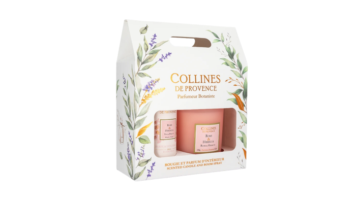 Coffret Bougie 180 g & Parfum d’Intérieur –...