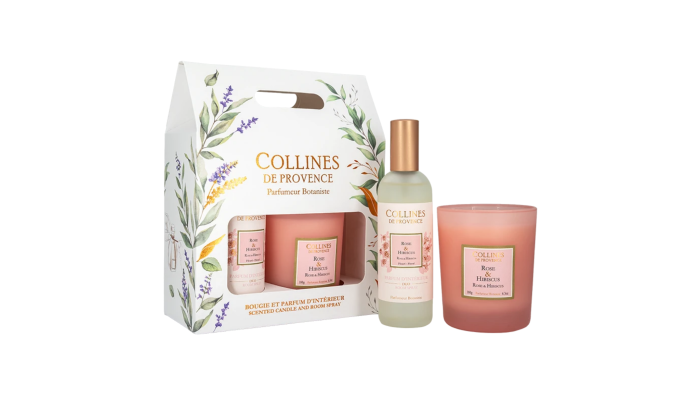 Coffret Bougie 180 g & Parfum d’Intérieur –...