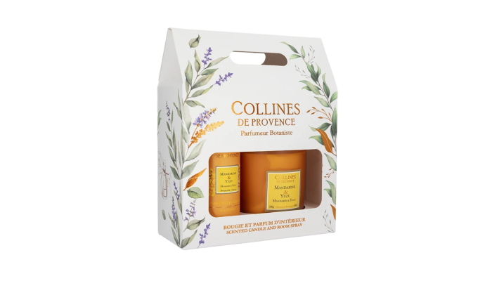 Coffret Bougie 180 g & Parfum d’Intérieur –...