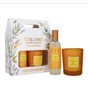 Coffret Bougie 180 g & Parfum d’Intérieur – Mandarine &... 2