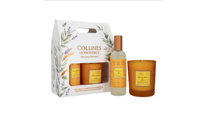Coffret Bougie 180 g & Parfum d’Intérieur –...
