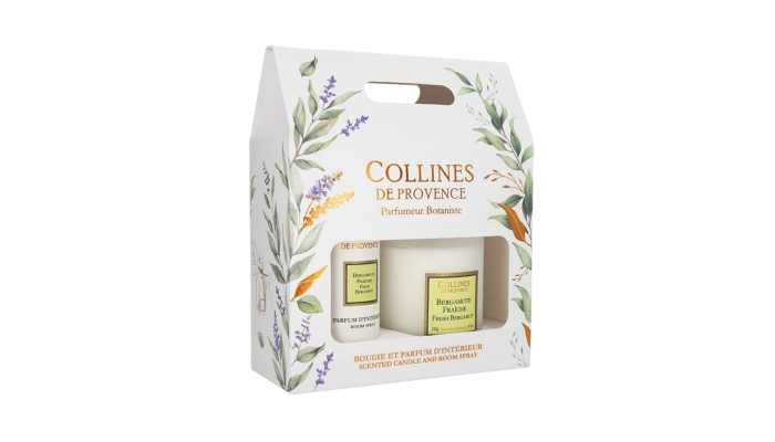 Coffret Bougie 180 g & Parfum d’Intérieur –...