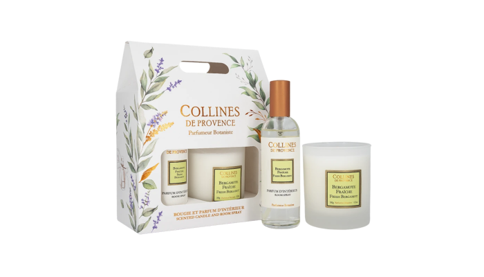 Coffret Bougie 180 g & Parfum d’Intérieur –...