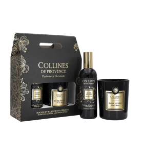 Coffret Bougie 180 g & Parfum d’Intérieur – Rose Noire –... 2