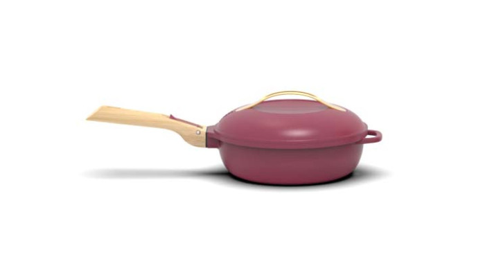 La Fabuleuse Poêle 8 en 1 – 28 cm – Rouge Rubis...