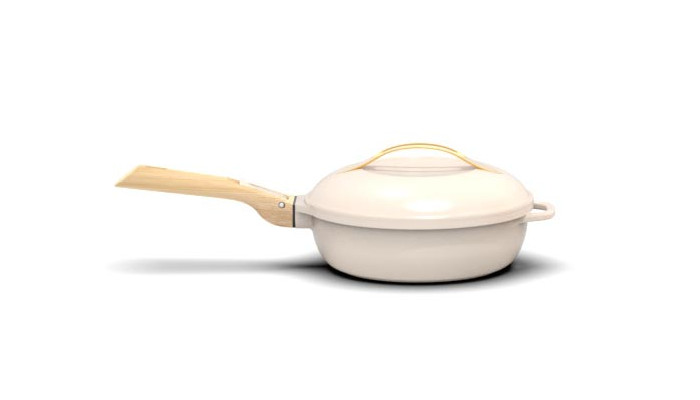 La Fabuleuse Poêle 8 en 1 – 28 cm – Blanc...