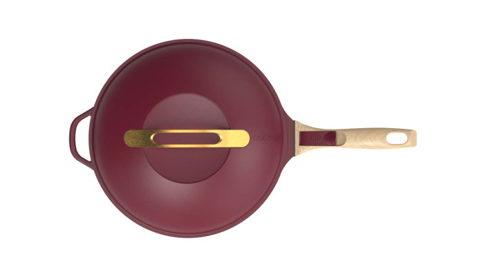 La Fabuleuse Poêle 8 en 1 – 28 cm – Rouge Rubis...