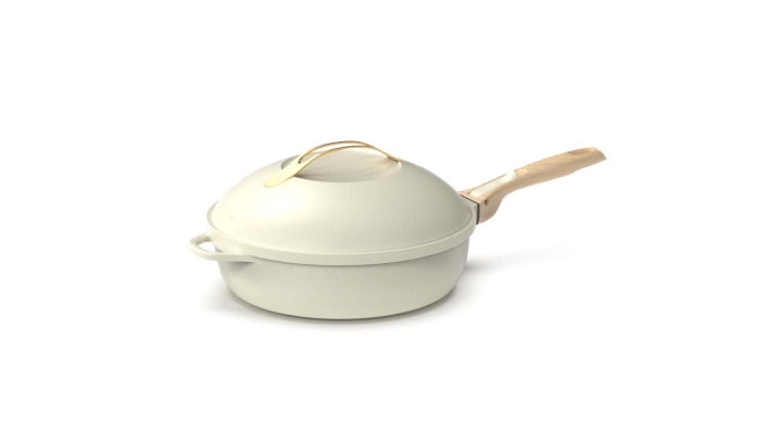 La Fabuleuse Poêle 8 en 1 – 28 cm – Blanc...