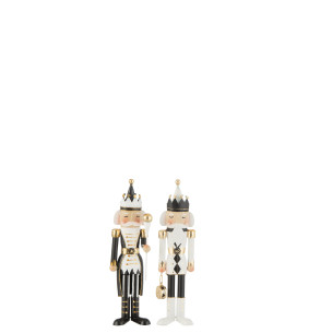 Casse-Noisettes en Métal Blanc & Noir – Décoration de... 2