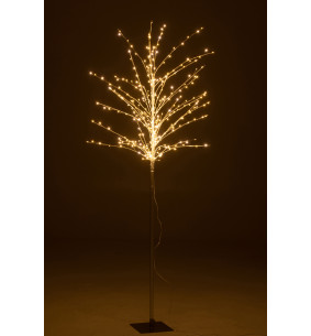 Arbre LED Métal Argent Large 171 cm – Décoration... 2