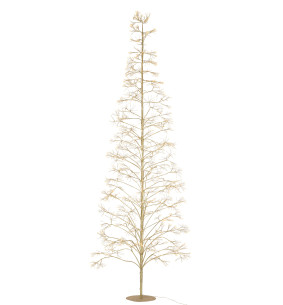 Sapin Métal Doré 300 cm – 3000 LED – Arbre Lumineux... 2