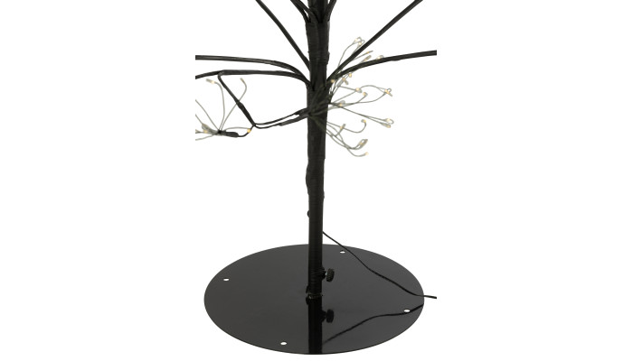 Arbre de Noël LED 210 cm – Sapin Métal Noir...