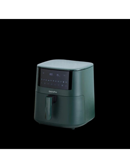 Air Fryer Bistro XXL Pine Green – Friteuse à air 7,2 L sans huile – Céramique antiadhésive sans PFAS – 11 programmes