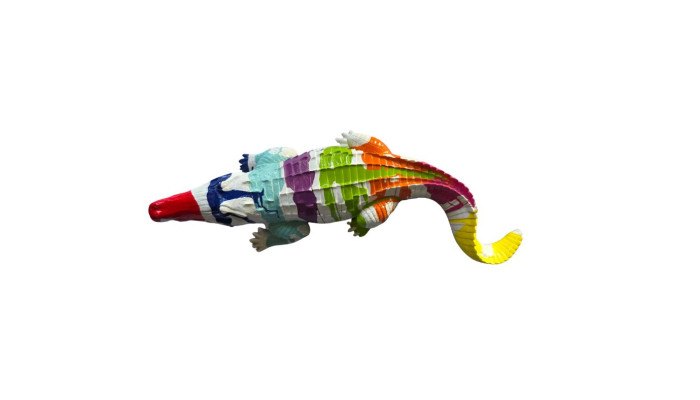 Crocodile L. 45 blanc