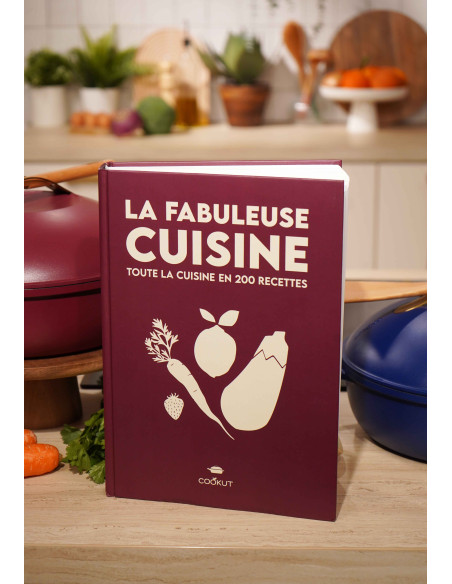 Livre de recettes La Fabuleuse Cuisine – 200 recettes – Cookut