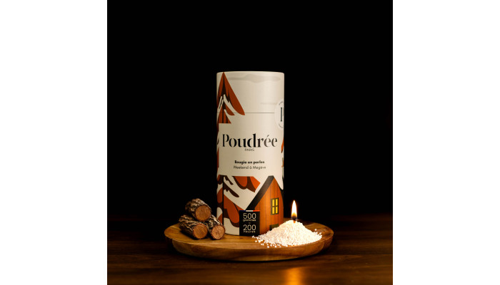 POUDRÉE PERMANENTE - WEEKEND À MEGÈVE - Bougie...