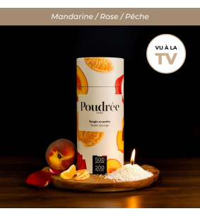 bougie perles parfumée rosée sauvage
