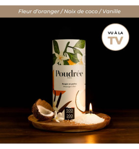 POUDRÉE PERMANENTE - MASSAGE À BALI - Bougie en perles de...