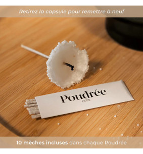 POUDRÉE HÉRITAGE - ROSE MUSQUÉE - Bougie en perles de... 2