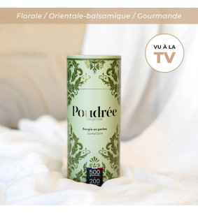 POUDRÉE HÉRITAGE - SANTAL DIVIN - Bougie en perles de...