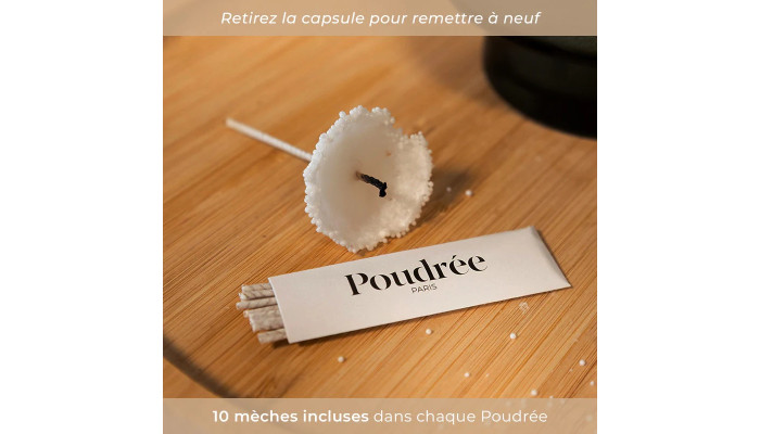 COFFRET POUDRÉE PERMANENTE - FLEUR DE COTON -...