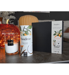 COFFRET POUDRÉE PERMANENTE - MASSAGE À BALI - Bougie en...