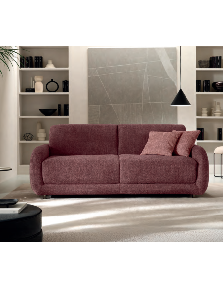 SUN - Canapé convertible – matelas 21 cm haute densité – couchage premium – tissu haute résistance