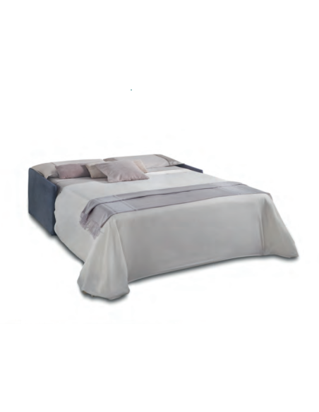 EDDY - Canapé convertible EDDY compact – matelas 17 cm – coffre de rangement – idéal petits espaces