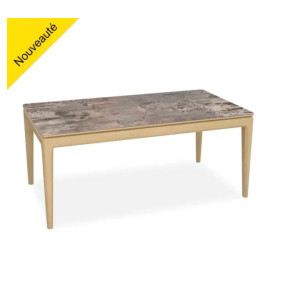 RIVIERA - Table de repas extensible 180x100 céramique...
