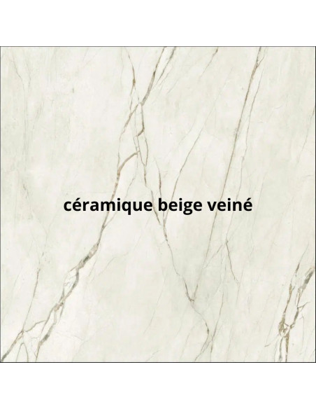 RIVIERA - Meuble TV Hifi 120 cm céramique Dekton® et bois design