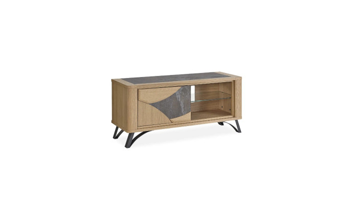 RIVIERA - Meuble TV Hifi 120 cm céramique...