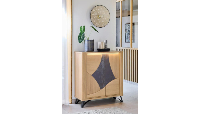 RIVIERA - Bibus 2 portes céramique Dekton® et...