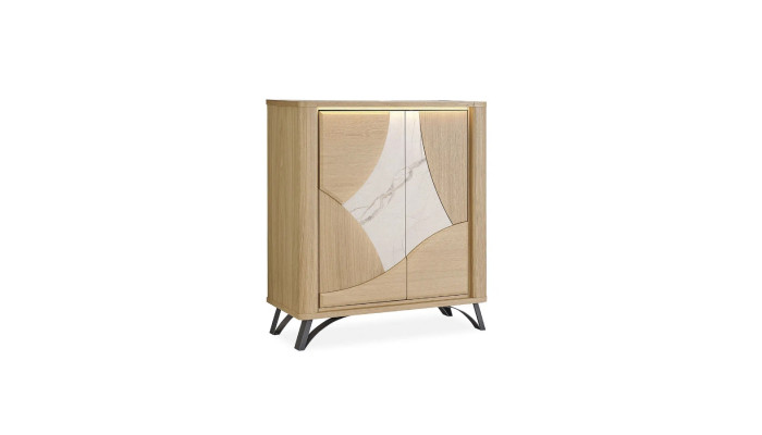 RIVIERA - Bibus 2 portes céramique Dekton® et...