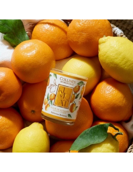 ÉDITION LIMITÉE - LES ESTIVALES - Bougie Parfumée Fleur de Kumquat