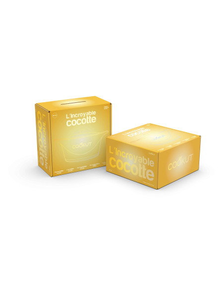 Incroyable Cocotte COOKUT 24 cm Mangue Édition Limitée – 4,5L | Sans PFAS, tous feux