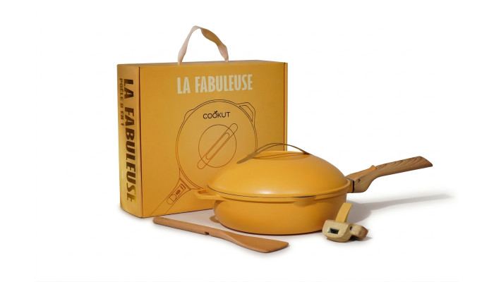 La Fabuleuse Poêle 8 en 1 – 28 cm – Mangue...