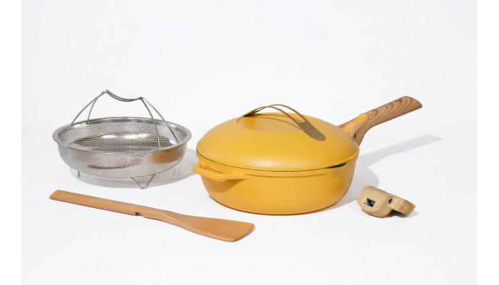 La Fabuleuse Poêle 8 en 1 – 28 cm – Mangue...
