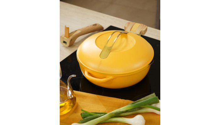 La Fabuleuse Poêle 8 en 1 – 28 cm – Mangue...