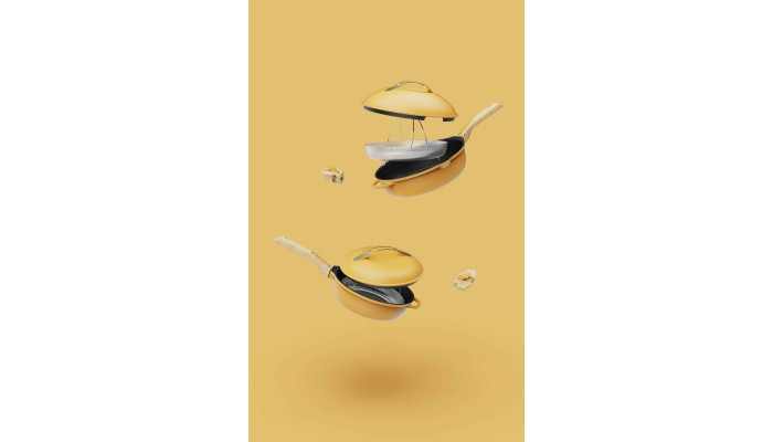 La Fabuleuse Poêle 8 en 1 – 24 cm – Mangue...