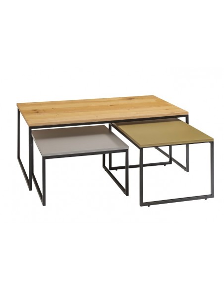 CLUBIC - Table basse dessus finition laque PM