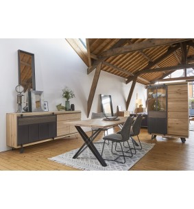 SCISSION - Enfilade 2 portes battantes, 1 tiroir