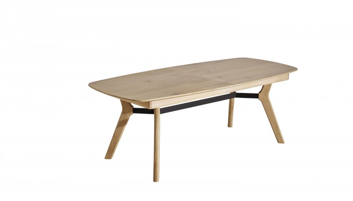 OLYMPE - Table 180 x 100 y c 2 allonges (80 + 40)