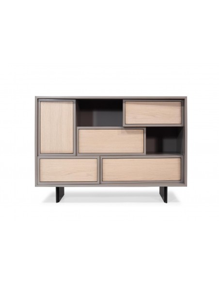 QUINCONCE - Commode façades chêne